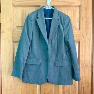 Boys size 12 Cat and Jack gently used gray sport coat/blazer
